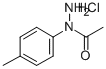CAS#: 32703-05-2， N-(4-Methylphenyl)Acetohydrazide Hydrochloride
