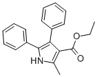 structure of CAS# 3274-64-4, Ethyl 2-Methyl-4,5-Diphenyl-1H-Pyrrole-3-Carboxylate;2-Methyl-4,5-Di(Phenyl)-1H-Pyrrole-3-Carboxylic Acid Ethyl Ester;Nsc75639;Oprea1_353221