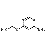 structure of CAS# 3289-43-8, 6-Ethoxy-4-Pyrimidinamine;6-ethoxypyrimidin-4-amine