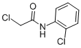 structure of CAS# 3289-76-7, 2-Chloro-N-(2-Chlorophenyl)Acetamide;2-Chloro-N-(2-Chlorophenyl)Ethanamide;Acetamide, 2-Chloro-N-(2-Chlorophenyl)-;Nsc8367