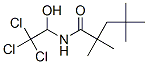 CAS#: 32905-65-0， 2,2,4,4-Tetramethyl-N-(2,2,2-Trichloro-1-Hydroxyethyl)Pentanamide