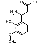 CAS#: 32906-18-6， 3-Amino-3-(2-Hydroxy-3-Methoxyphenyl)Propanoic Acid