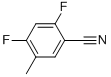 structure of CAS# 329314-68-3, 2,4-Difluoro-5-Methyl-Benzonitrile