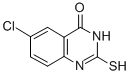 CAS#: 33017-85-5， 6-Chloro-2-Mercaptoquinazolin-4(3H)-One