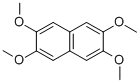 structure of CAS# 33033-33-9, 2,3,6,7-Tetramethoxynaphthalene;2,3,6,7-Tetramethoxynaphthalene;2,3,6,7-TETAMETHOXYNAPHTHALENE