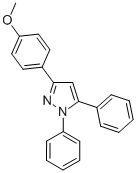 CAS#: 33045-40-8， 1,5-Diphenyl-3-(4-Methoxyphenyl)-1H-Pyrazole