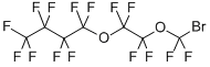 structure of CAS# 330562-46-4, 1-Bromoperfluoro-2,5-Dioxanonane;PERFLUORO-2,5-DIOXANONYL BROMIDE;1-BROMOPERFLUORO-2,5-DIOXANONANE