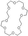 structure of CAS# 33089-37-1, 1,4,7,10,13,16,19,22-Octaoxacyclotetracosane;1,4,7,10,13,16,19,22-Octaoxacyclotetracosane;24-Crown-8;5-19-12-00734 (Beilstein Handbook Reference)