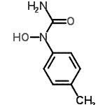 CAS 登录号：33108-69-9， 1-羟基-1-(4-甲基苯基)脲