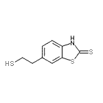 CAS#: 33125-85-8， 6-(2-Sulfanylethyl)-1,3-Benzothiazole-2(3H)-Thione