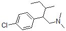 CAS 登录号：33132-71-7， 2-(4-氯苯基)-N,N,3-三甲基戊烷-1-胺