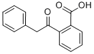 structure of CAS# 33148-55-9, 2-(2-Phenylacetyl)Benzoic Acid;2-(1-Oxo-2-Phenylethyl)Benzoic Acid;2-(2-Phenylethanoyl)Benzoic Acid;2-(Phenylacetyl)Benzoic Acid