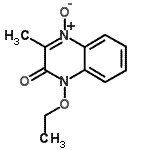 CAS 登录号：332850-08-5， 1-乙氧基-3-甲基-2(1H)-喹喔啉酮4-氧化物