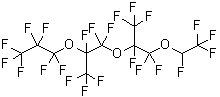 structure of CAS# 3330-16-3, 2H-Perfluoro-5,8-Dimethyl-3,6,9-Trioxadodecane;1-[1-[Difluoro-(1,2,2,2-Tetrafluoroethoxy)Methyl]-1,2,2,2-Tetrafluoro-Ethoxy]-1,1,2,3,3,3-Hexafluoro-2-(1,1,2,2,3,3,3-Heptafluoropropoxy)Propane;1-[1-[Difluoro-(1,2,2,2-Tetrafluoroethoxy)Methyl]-1,2,2,2-Tetrafluoroethoxy]-1,1,2,3,3,3-Hexafluoro-2-(1,1,2,2,3,3,3-Heptafluoropropoxy)Propane;1,1,1,2,3,3-Hexafluoro-2-(1,1,2,2,3,3,3-Heptafluoropropoxy)-3-[1,1,1,2,3,3-Hexafluoro-3-(1,2,2,2-Tetrafluoroethoxy)Propan-2-Yl]Oxy-Propane