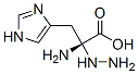 CAS 登录号：33334-54-2， 2-氨基-2-肼基-3-(3H-咪唑-4-基)丙酸盐酸盐
