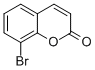 structure of CAS# 33491-30-4, 8-Bromo-2H-1-Benzopyran-2-One;8-BROMO-2H-1-BENZOPYRAN-2-ONE