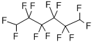 structure of CAS# 336-07-2, 1H,6H-Perfluorohexane;Alpha,Omega-Dihydroperfluorohexane;1,1,2,2,3,3,4,4,5,5,6,6-Dodecafluorohexane