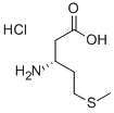 结构式 CAS# 336182-07-1, L-beta-高蛋氨酸盐酸盐