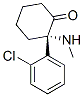 CAS 登录号：33643-46-8， (2S)-2-(2-氯苯基)-2-(甲基氨基)-环己酮