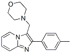CAS 登录号：3369-10-6， 2-(4-甲基苯基)-3-(吗啉-4-基甲基)咪唑并[1,2-a]吡啶