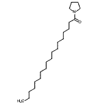CAS 登录号：33707-76-5， 1-(1-吡咯烷基)-1-十八烷酮