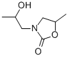 structure of CAS# 3375-84-6, 3-(2-Hydroxypropyl)-5-Methyl-2-Oxazolidinone;3-(2-Hydroxypropyl)-5-Methyl-Oxazolidin-2-One;3-(2-Hydroxypropyl)-5-Methyl-2-Oxazolidinone;Kipa-Oxazolidinone