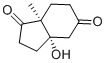 CAS#: 33879-04-8， (3aS,7aS)-(+)-Hexahydro-3alpha-Hydroxy-7alpha-Methyl-1,5-Indandione
