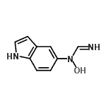 CAS 登录号：339070-70-1， N-羟基-N-1H-吲哚-5-基亚氨代甲酰胺