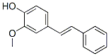 CAS 登录号：3391-75-1， 2-甲氧基-4-(2-苯乙烯基)苯酚
