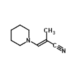 CAS 登录号：339364-85-1， (2E)-2-甲基-3-(1-哌啶基)丙烯腈