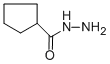 structure of CAS# 3400-07-5, Cyclopentanecarbohydrazide;Nsc45911;Cyclopentane Carboxylic Acid Hydrazide;Ivk/4021401
