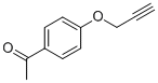 结构式 CAS# 34264-14-7, 1-[4-(2-丙炔基氧基)苯基]-1-乙酮