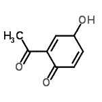 CAS#: 343864-52-8， 2-Acetyl-4-Hydroxy-2,5-Cyclohexadien-1-One