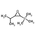 CAS 登录号：344251-00-9， (3-异丙基-2-环氧乙烷基)(三甲基)硅烷