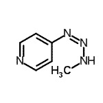 CAS 登录号：344353-11-3， 4-[(1Z)-3-甲基-1-三氮烯-1-基]吡啶
