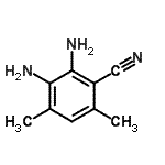 CAS 登录号：344595-76-2， 2,3-二氨基-4,6-二甲基苯甲腈