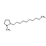 CAS#: 3447-07-2， 2-Decyl-1-Methylpyrrolidine
