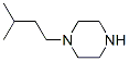 structure of CAS# 34581-23-2, 1-(3-Methylbutyl)-Piperazine;Piperazine, 1-(3-Methylbutyl)- (9CI)
