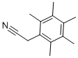 structure of CAS# 34688-70-5, Pentamethylphenylacetonitrile;2-(2,3,4,5,6-Pentamethylphenyl)Ethanenitrile;(2,3,4,5,6-Pentamethylphenyl)Acetonitrile;Zinc01045433