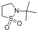 structure of CAS# 34693-41-9, N-Tert-Butyl-1,1-Dioxo-Isothiazolidine;2-(Tert-Butyl)Isothiazolidine 1,1-Dioxide;N-T-Butyl 1,1-Dioxo-Isothiazolidine;OT-0688N-T-Butyl-1,3-Propanesultam