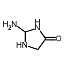 CAS 登录号：34800-73-2， 2-氨基-4-咪唑烷酮
