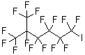 structure of CAS# 3486-08-6, Perfluoroisoheptyl Iodide;Hexane, 1,1,1,2,3,3,4,4,5,5,6,6-Dodecafluoro-6-Iodo-2-(Trifluoromethyl)-