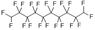 structure of CAS# 3492-24-8, 1H,10H-Perfluorodecane;1H,10H-Perfluorodecane 97%;1H,10H-Perfluorodecane97%;1H,10H-PERFLUORODECANE