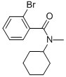 structure of CAS# 349395-89-7, 2-Bromo-N-Cyclohexyl-N-Methylbenzamide;2-Bromo-N-Cyclohexyl-N-Methylbenzamide;N-Cyclohexyl-N-Methyl 2-Bromobenzamide;N-Cyclohexy-N-Methyl 2-Bromobenzamide