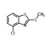 CAS 登录号：3507-40-2， 4-氯-2-(甲硫基)-1,3-苯并噻唑