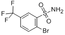 structure of CAS# 351003-61-7, 2-Bromo-5-(Trifluoromethyl)Benzene Sulfonamide;2-BROMO-5-(TRIFLLUOROMETHYL)BENZENESULPHONAMIDE;2-BROMO-5-(TRIFLUOROMETHYL)BENZENE SULFONAMIDE;2-BROMO-5-(TRIFLUOROMETHYL)BENZENESULPHONAMIDE