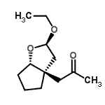 CAS#: 351010-33-8， 1-[(2R,3aS,6aS)-2-Ethoxyhexahydro-3aH-cyclopenta[b]furan-3a-yl]acetone