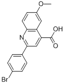 CAS#: 35181-24-9， 2-(4-Bromo-Phenyl)-6-Methoxy-Quinoline-4-Carboxylic Acid