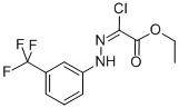 结构式 CAS# 35229-84-6, 2-氯-2-(2-[3-(三氟甲基)苯基]-亚肼基)乙酸乙酯
