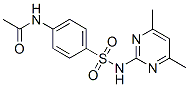 CAS 登录号：35255-37-9， N-(4-氨基苯基)磺酰基-N-(4,6-二甲基嘧啶-2-基)乙酰胺